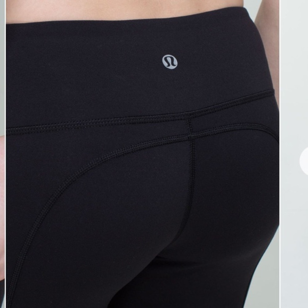Lululemon Find Your Flow Mesh Bottom Crop 6 - image 6